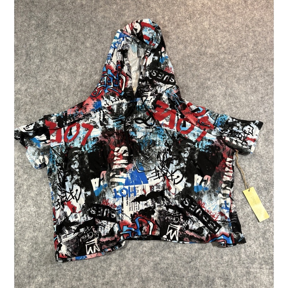 Paper + Tee Women's 3X Hoodie Short Sleeve Graphic
